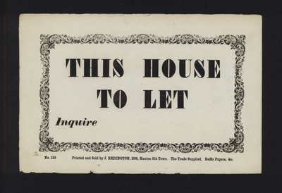 Annonce : Cette maison à louer - English School