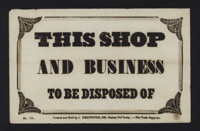 Annonce : Ce magasin et cette entreprise à céder (type) - English School