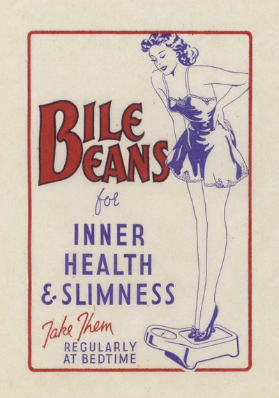 Publicité pour Bile Beans - English School
