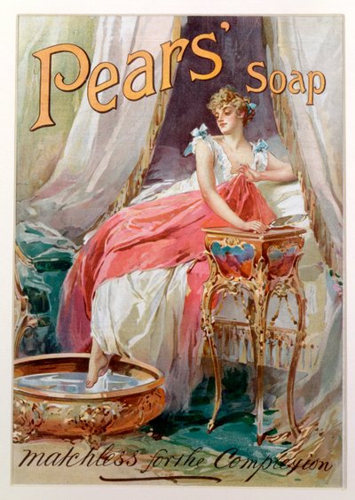 Publicité pour le savon Pears, 1898 - English School
