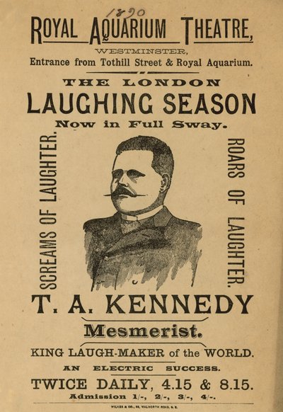 Publicité pour T A Kennedy - English School