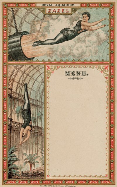Publicité pour Zazel le Boulet Humain - English School