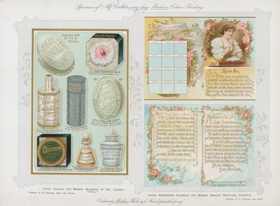 Publicités pour les fabricants de savon - English School