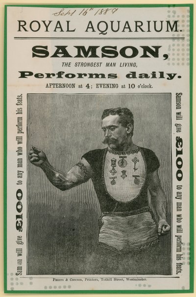 Publicité pour Samson - English School