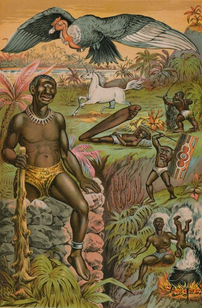 Superstitions africaines illustrées - English School