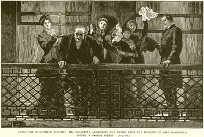 Après la victoire de Midlothian : M. Gladstone s