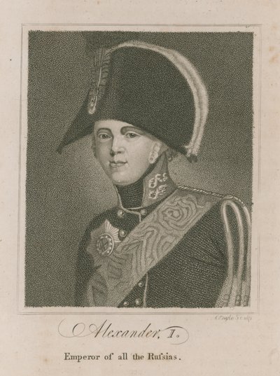 Alexandre Ier, empereur de toutes les Russies - English School