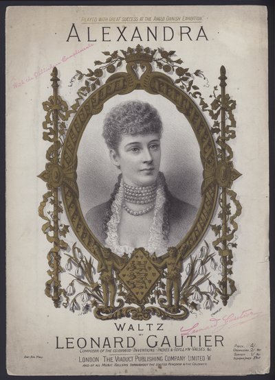 Alexandra, une valse par Leonard Gautier - English School