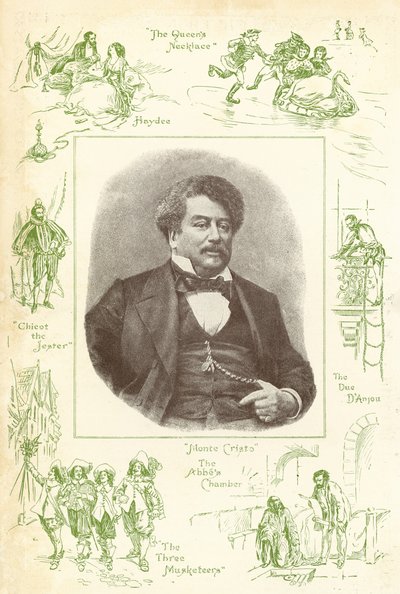 Alexandre Dumas, auteur du Comte de Monte-Cristo - English School