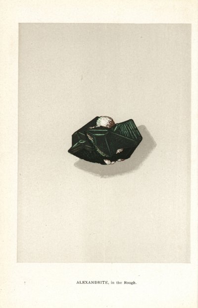 Alexandrite brut, de 