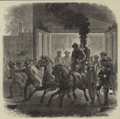 Station de pompiers américaine - English School