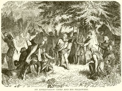 Un Chef Anglo-Saxon et ses Suivants - English School