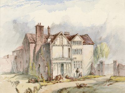 Un vieux bâtiment à Putney, Londres - English School
