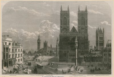Un groupe architectural à Westminster - English School