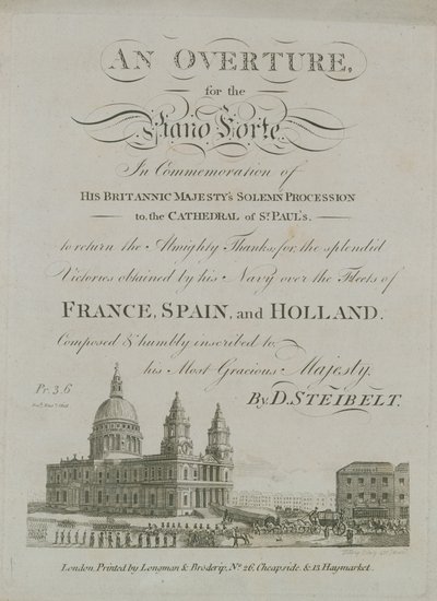 Une ouverture pour le piano-forte - English School