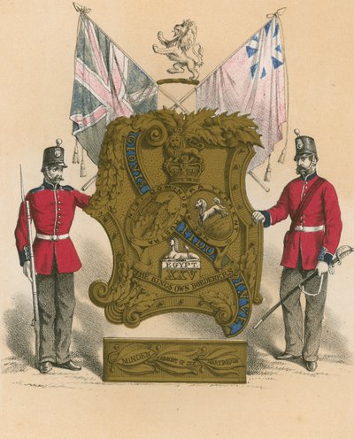 Ancien insigne du Vingt-Cinquième, ou King