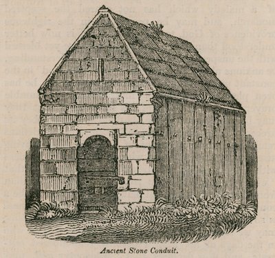 Ancien conduit en pierre - English School