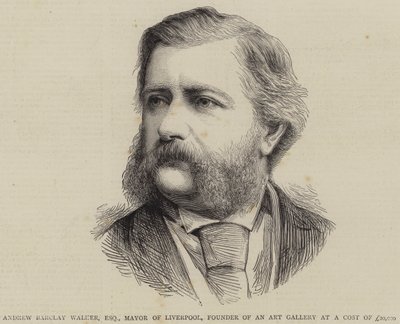 Andrew Barclay Walker, Esquire, maire de Liverpool, fondateur d