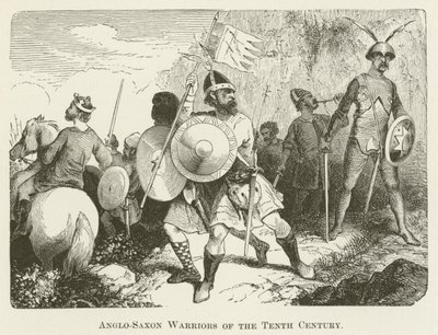 Guerriers anglo-saxons du Xe siècle - English School