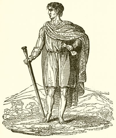 Homme Anglo-Saxon - English School