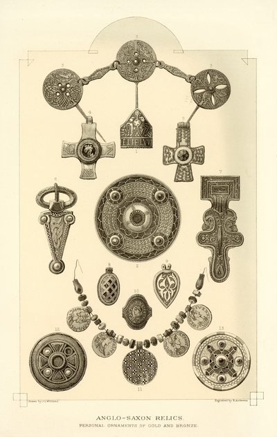 Reliques anglo-saxonnes - English School