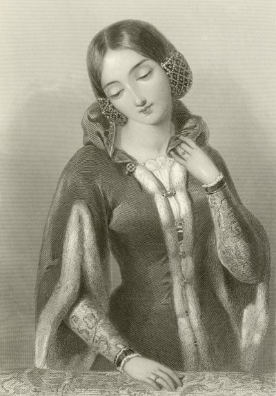 Anne de Bohême, reine du roi Richard II - English School