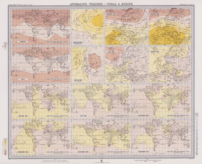 Météo anormale, Monde et Europe - English School