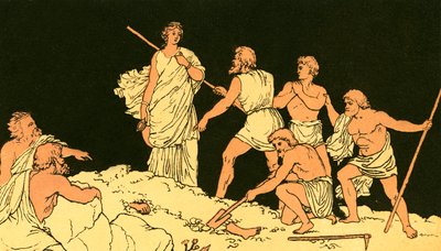Antigone et le corps de Polynice - English School