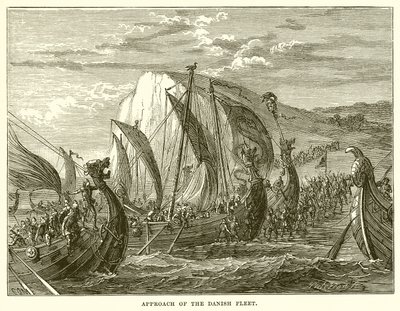 Approche de la flotte danoise - English School