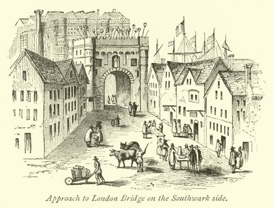 Approche du Pont de Londres côté Southwark - English School