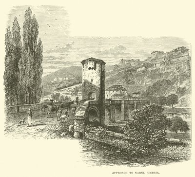 Approche de Narni, Ombrie - English School