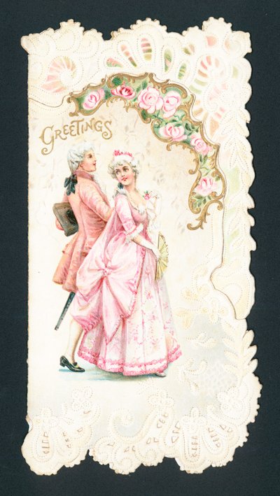 Couple aristocratique - English School