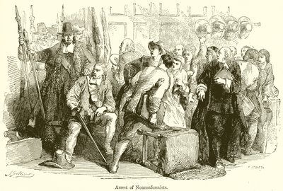 Arrestation des non-conformistes - English School