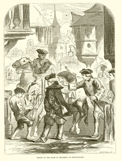 Arrestation du duc de Belle-Isle à Elbingerode - English School