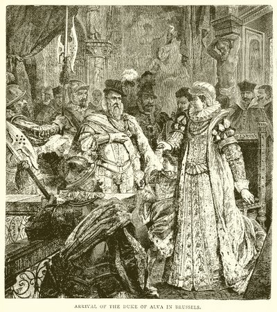 Arrivée du duc d