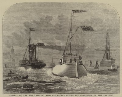 Arrivée du remorqueur "Anglia" avec l