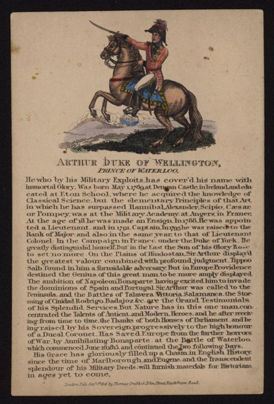 Arthur Wellesley - English School