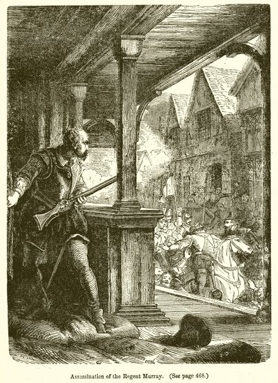 Assassinat du Régent Murray - English School
