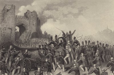 Assaut de Delhi - capture de la Porte Kashmiri - English School