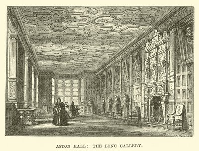 Aston Hall, la Longue Galerie - English School