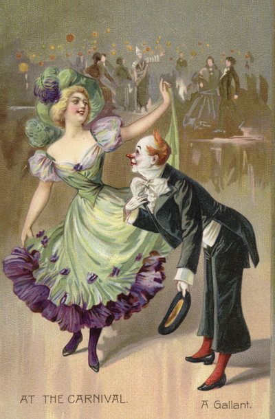 Au Carnaval, un galant - English School