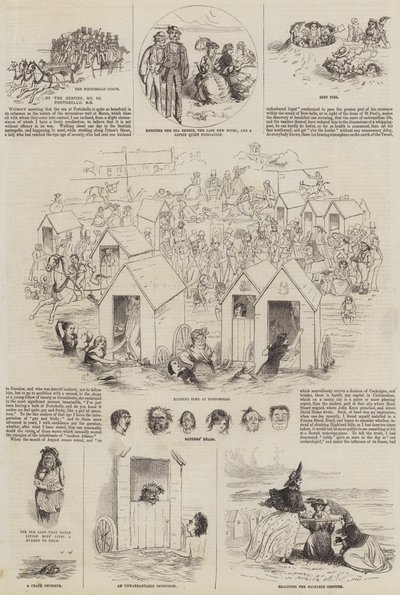 Au bord de la mer (gravure) - English School