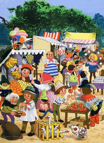Au marché - English School