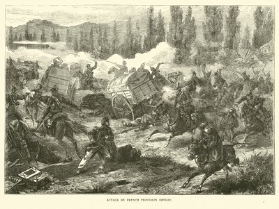 Attaque sur un convoi de provisions français, septembre 1870 - English School