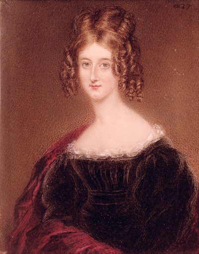 Augusta Leigh, sœur de Byron - English School