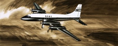 Le géant chuchotant de la BOAC, le Bristol Britannia - English School