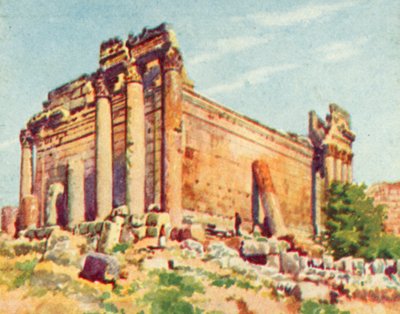 Baalbek, Temple de Bacchus - English School