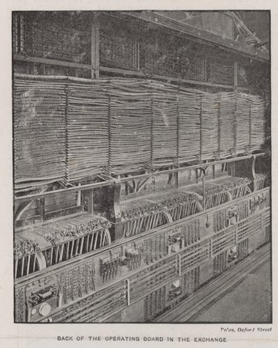 Arrière du tableau de commande dans l