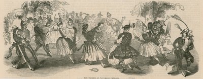 Bal masqué aux jardins de Vauxhall - English School