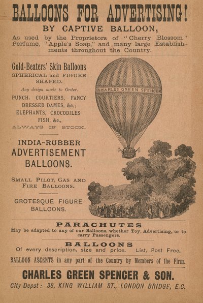 Ballons publicitaires - English School